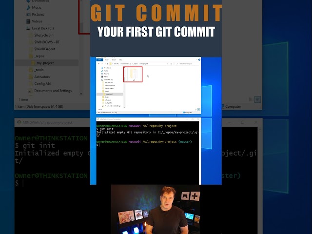A Git Commit Example  || How to do Your first Git commit || #Git #GitHub #GitLab #Python #JavaScript