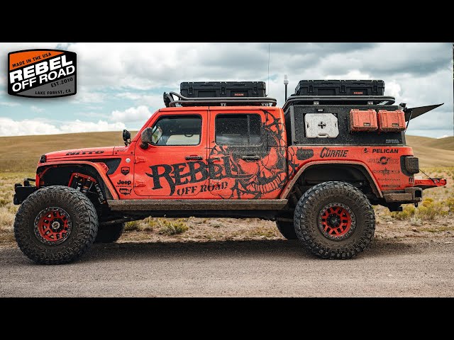 Rebel Overland Gladiator - The Ultimate Jeep Adventure Rig