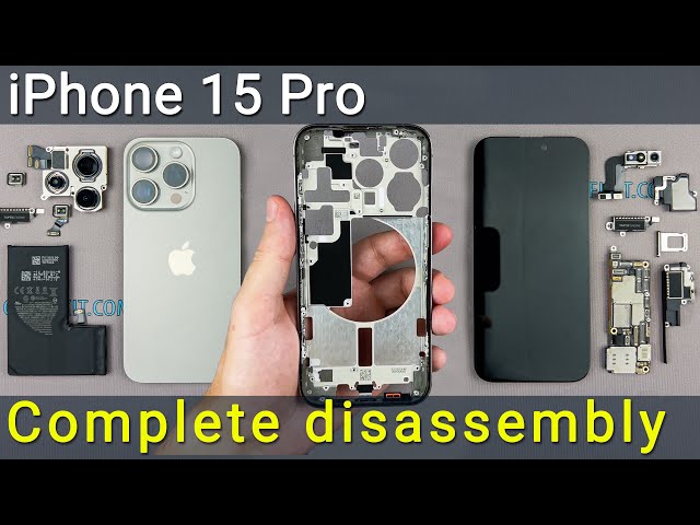 iPhone 15 Pro Disassembly & Housing Replacement - Ultimate Guide!