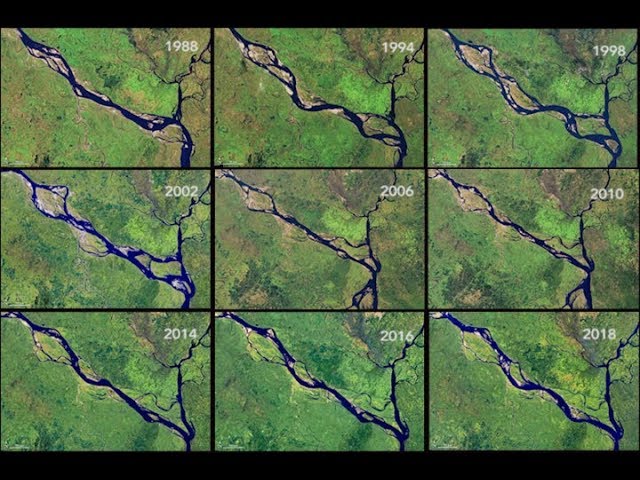 Padma River: The Shape of Erosion