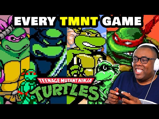 Playing EVERY Ninja Turtles Game in the Cowabunga Collection | My TMNT Video Game Stories