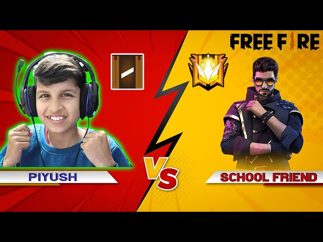 My School Friend challenged me for 1 vs 1 🔥 Free Fire 😍