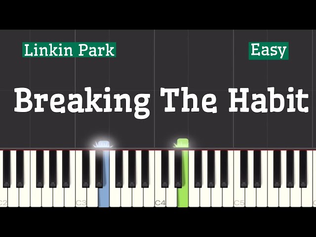 Linkin Park - Breaking The Habit Piano Tutorial Easy