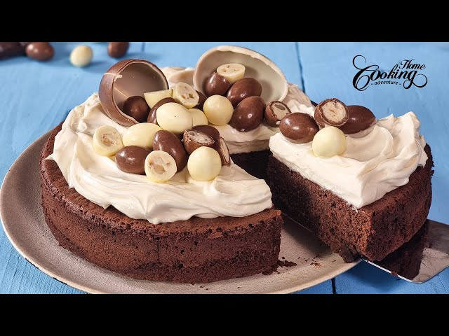 Chocolate Easter Cake - Easy and Quick Recipe
