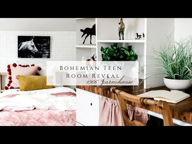 Bohemian Teen Bedroom Reveal