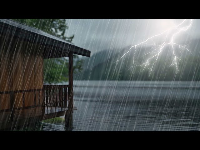 Thunderstorm Serenity: Relaxing Rain and Thunder Sounds for Stress Relief