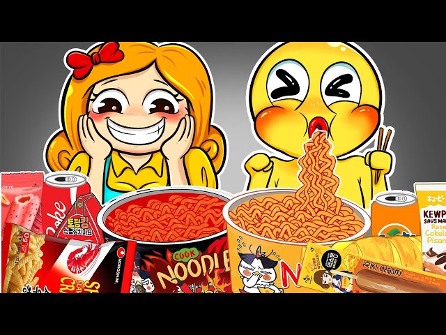 Convenience Store Orange Yellow Mukbang - MISS DELIGHT vs PLAYER |Poppy Playtime Chapter 3 Animation