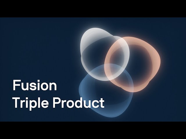 Fusion Triple Product