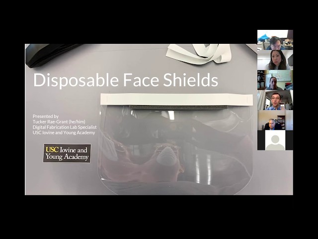 Disposable Face Shields with Tucker Rae Grant