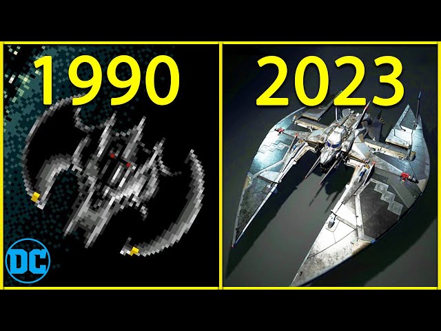 Evolution of Batwing in Batman Games