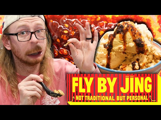 FLY BY JING ICE CREAM! - Churned Sichuan Chili Crisp? | Churn & Burn #2