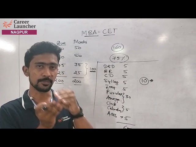 Unpacking the MBA-CET paper pattern with Shubham Sir at Career Launcher!