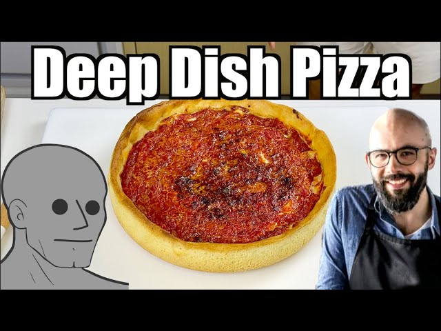 Following Instructions from Babish (Deep Dish Pizza)