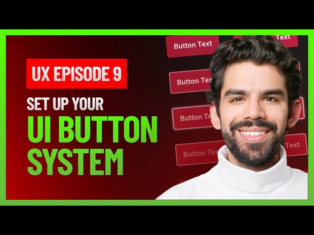 Website Design Tutorial | UI Button Systems in Figma | Design Systems | Ansh Mehra UX