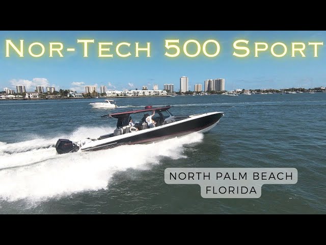 Nor-Tech 500 Sport is a state-of-the-art performance boat.