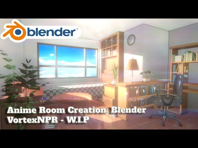 Anime Room Creation - Blender [Part 2]