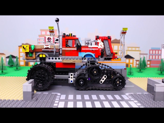 LEGO Experimental Bulldozer superhero truck