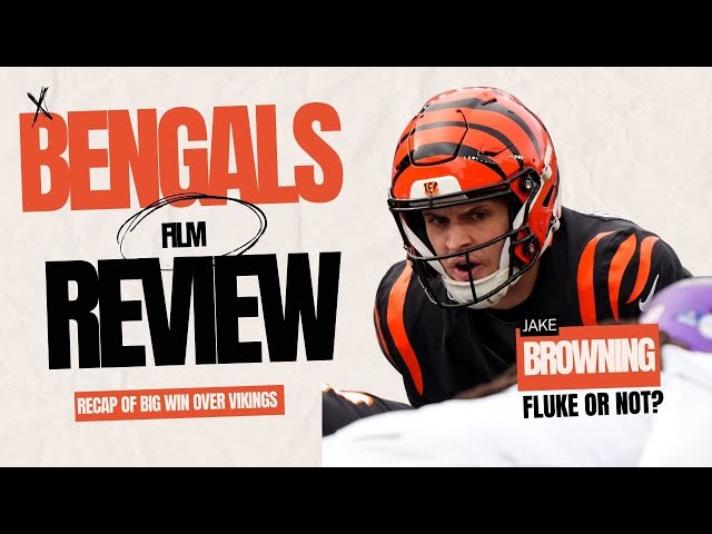 Is Jake Browning Legit? Bengals Film Review w/ former NFL Coach