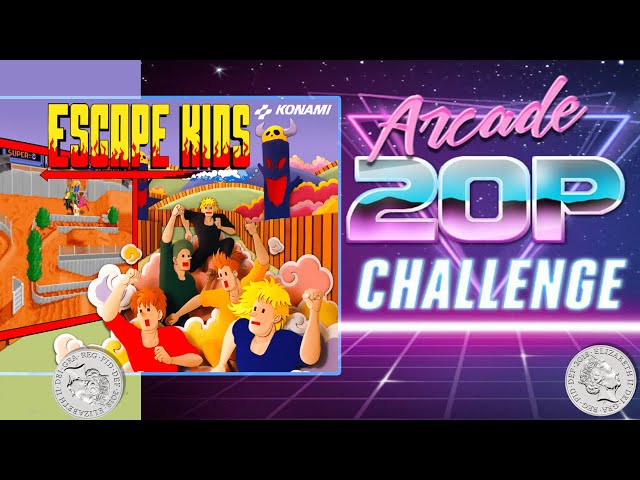 Escape Kids (1991 Konami) | 20p Arcade Challenge