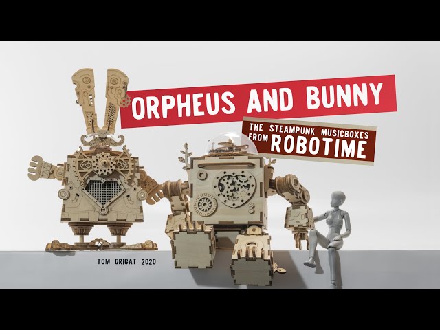 Robotime's Orpheus and Bunny - a little love story with 3D puzzles