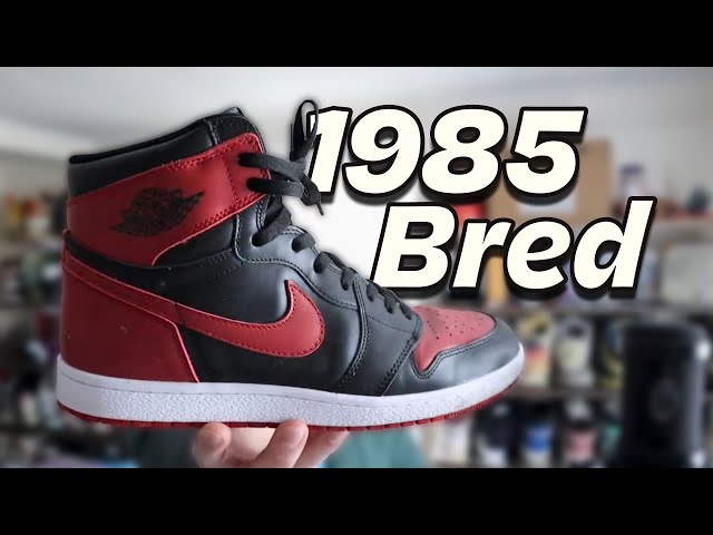 '85 Air Jordan 1 Bred Review // #kotd #sneakers #sneakerhead