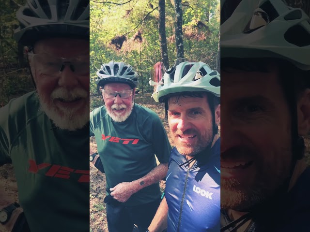 He’s 80 years old and still crushing it on a mountain bike