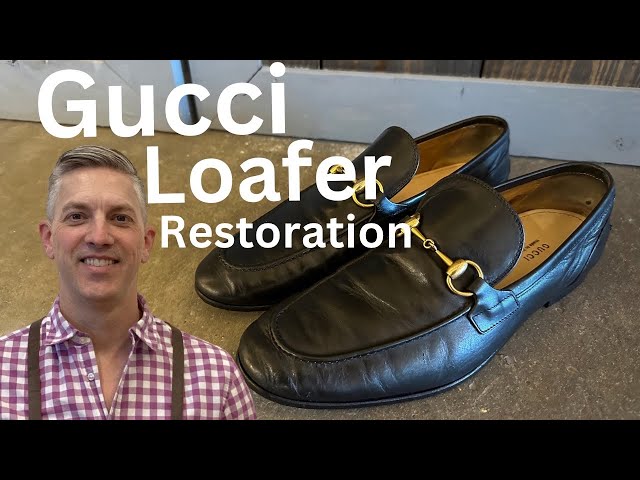 $900 Gucci Loafers Restored!  Are they Worth it??