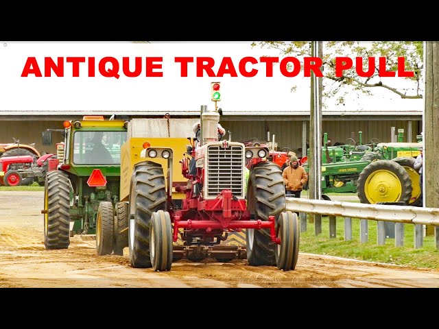 ANTIQUE TRACTOR PULL Rough and Tumble Engineers Museum 2024