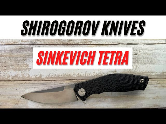 Shirogorov Tetra Sinkevich Design Pocketknife. Fablades Full Review