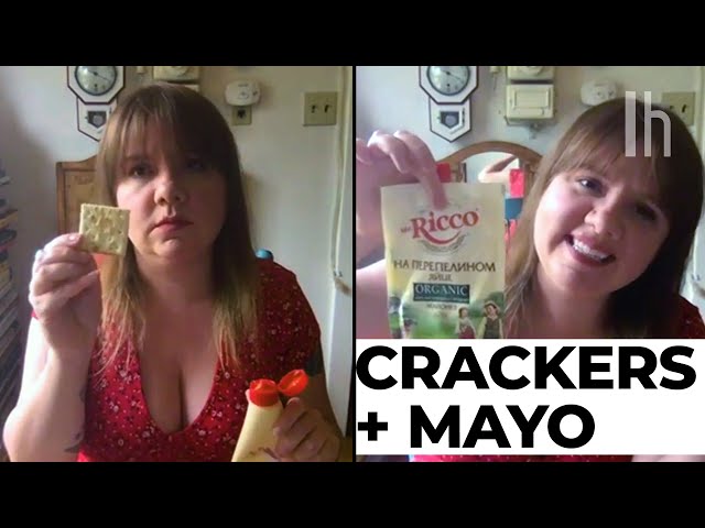 Should You Eat Saltine Crackers Dipped in Plain Mayo  |  Hack or Wack: Snack Edition