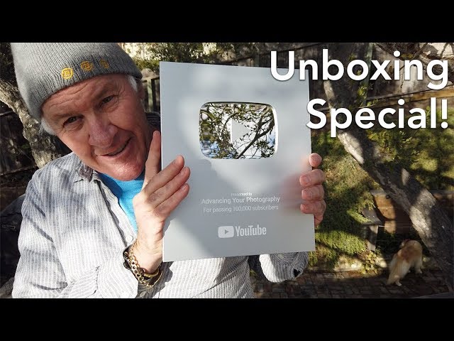 Silver Play Button Unboxing!