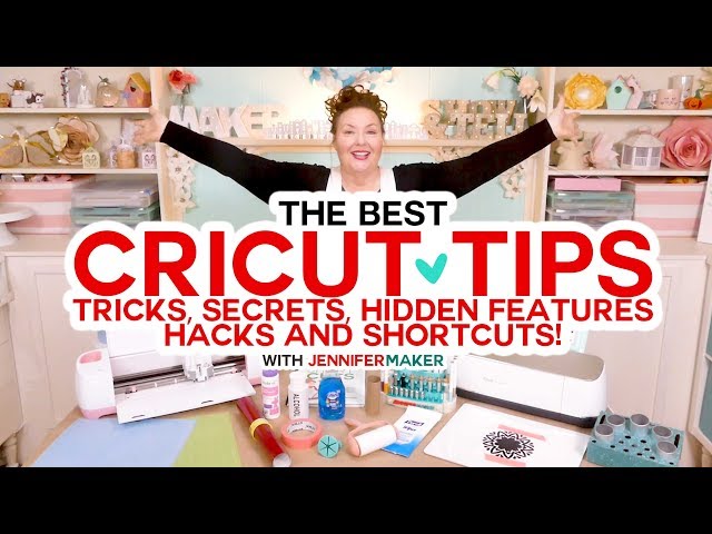 25 Best Cricut Tips, Tricks, Shortcuts, Hacks, & Hidden Features