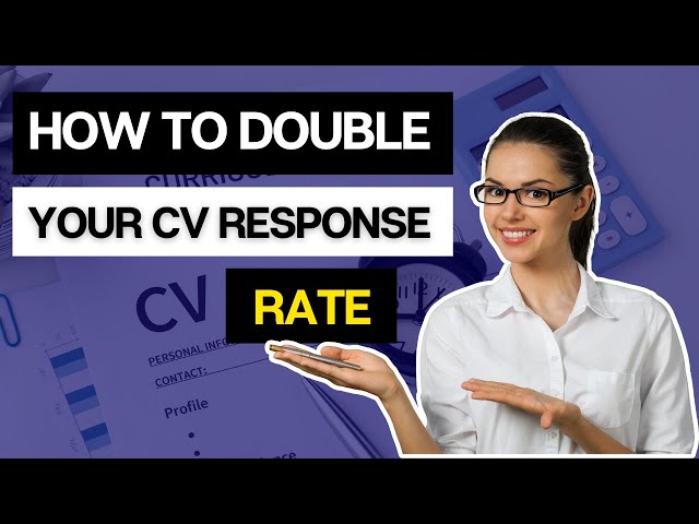 Double Your CV Response Rate: Discover the Free Template