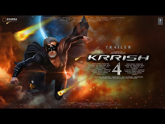 KRRISH 4 - Trailer | Hrithik Roshan | Priyanka Chopra | Tiger Shroff, Amitabh Bachchan,Gaurav Butiya