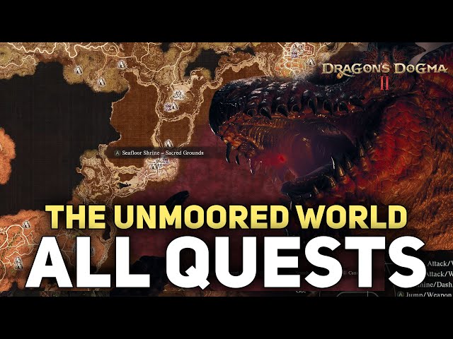 Dragons Dogma 2 - Unmoored World Guide (Rescue Everyone & Destroy All Red Beacons)