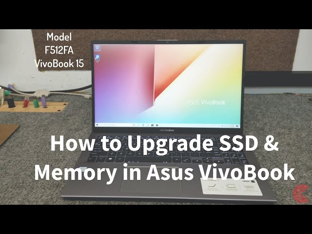 How to Upgrade SSD & Memory In Asus VivoBook 15