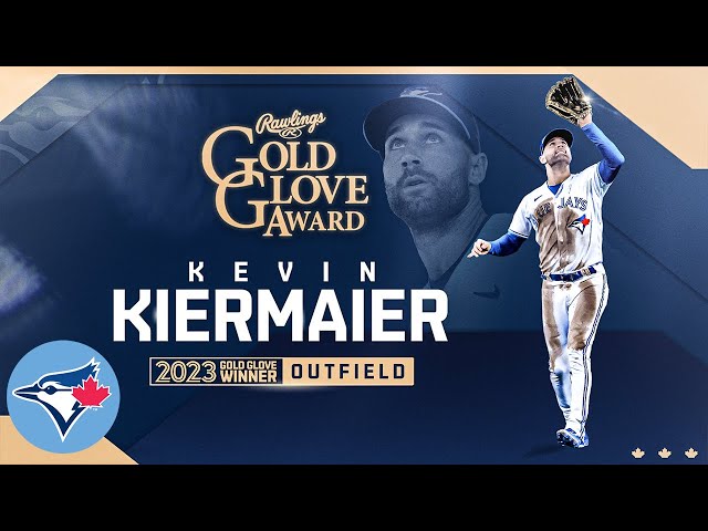 Kevin Kiermaier wins FOURTH career Gold Glove Award!