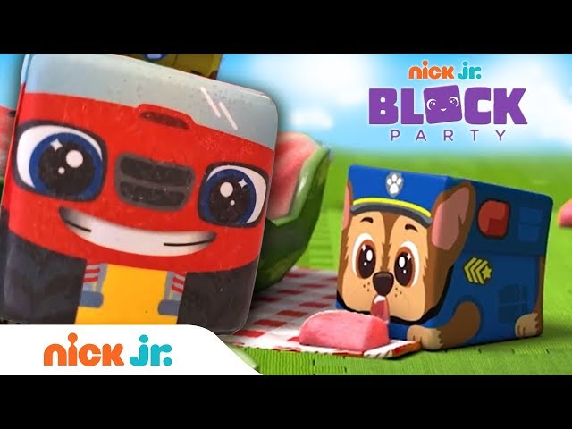 Block Party Adventures #3 w/ PAW Patrol, Bubble Guppies & Blaze! | Nick Jr.