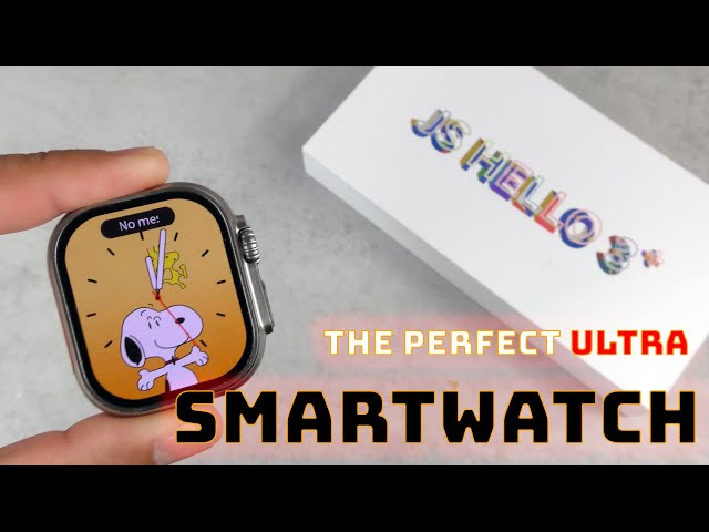JS Hello Watch 3+ Ultra Smartwatch: The Latest & BEST Version Ultra Smartwatch