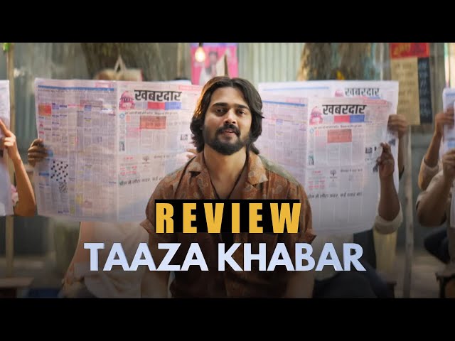 Taaza Khabar trailer  REVIEW | Bhuvan Bam |