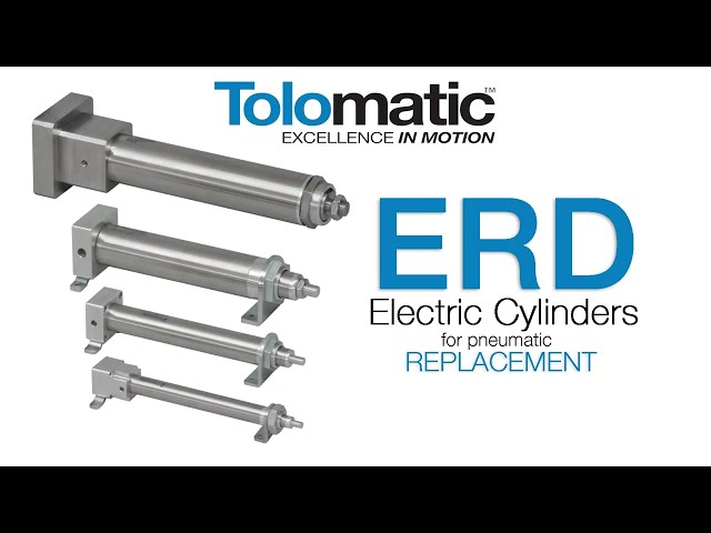 ERD Low-cost Electric Cylinders for Pneumatic Replacement