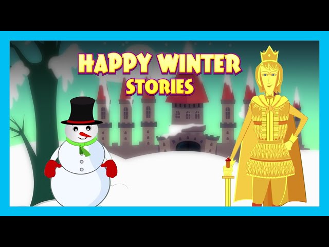 HAPPY WINTER STORIES | ANIMATED STORIES FOR KIDS | KIDS HUT | MORAL STORIES FOR KIDS | KIDS STORIES