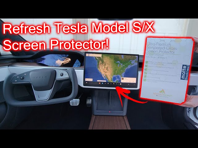 First Refresh Model S/X Accessory: Front and Rear Screen Protectors