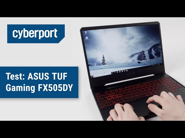 Asus TUF FX505DY Gaming-Notebook im Test I Cyberport