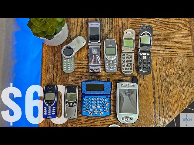 I Bought 9 Vintage Phones For $60 | Nokia, Motorola & HTC | Lets See If They Work!