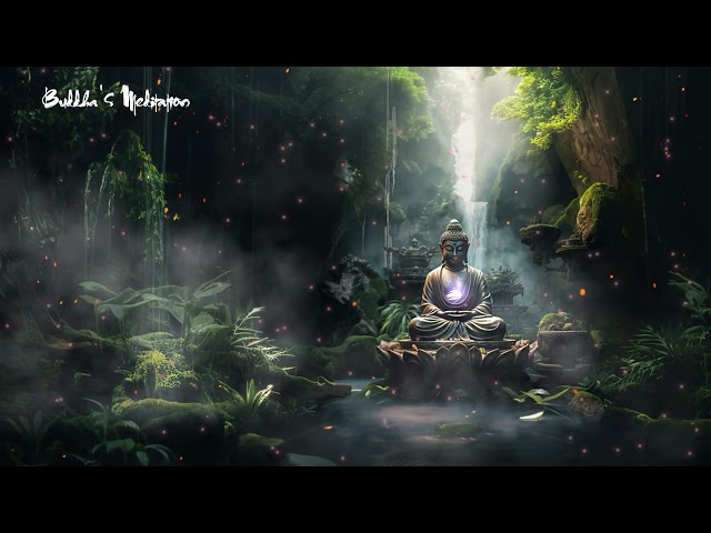 Buddha Meditation: Beautiful Lotus Lake | Spiritual Flute | Relaxing Music for Meditation, Zen #32
