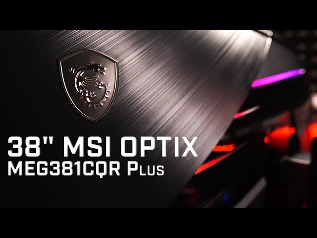 Herní monitor 38" MSI Optix MEG381CQR Plus | RECENZE