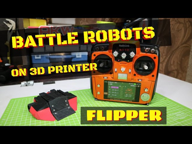 Antweight combat robots - Flipper
