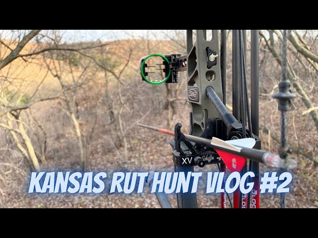 Kansas rut deer hunt 2022 VLOG #2