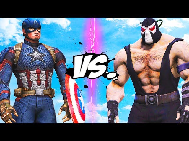 Captain America VS Bane - EPIC BATTLE